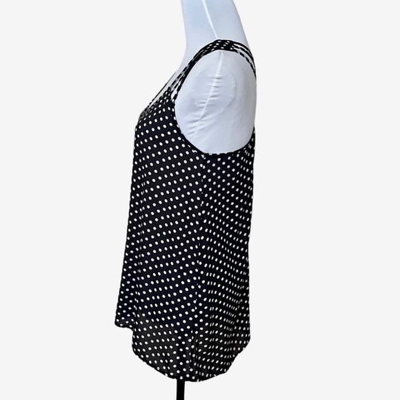 Papermoon x Stitch Fix Polka Dot Benette Multi Strap Blouse (Small) - Picture 6 of 10